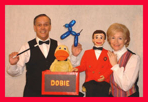 Mississippi Magic Show with Baluni the Magician, Ventriloquist Laurie, and Eddie or Dobie Duck